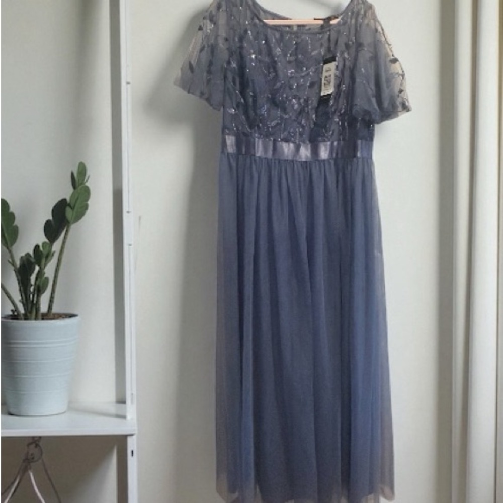 NEW Ever Pretty Lavender Maxi Dress